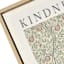 Framed Kindness Botanical Canvas Wall Art, 13.5x17.5