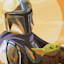 Mandalorian Canvas Wall Art, 11x14