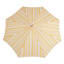 Honeybloom Premium Yellow Stripe Round Patio Umbrella, 9'