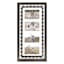4-Opening Scalloped Collage Frame, 11x22