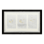 3-Opening Floating Tabletop Picture Frame, 4x6