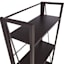 3-Tier Vienna Folding Bookshelf, Grey