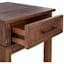 Providence Winston 1-Door Side Table, Brown