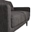 Crosby St. Hadley Tufted Back Sofa, Charcoal Grey