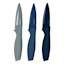 6-Piece Blue Soft Touch Non-Stick Paring Knife & Sheath Set