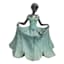 Girl in Green Dress Bird Feeder, 13.2"