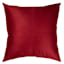 Rio Red Torrey Faux Suede Throw Pillow, 24"