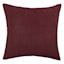 Mulberry Torrey Faux Suede Throw Pillow, 24"