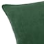 Emerald Green Torrey Faux Suede Throw Pillow, 18"