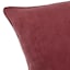 Rio Red Torrey Faux Suede Throw Pillow, 18"
