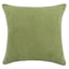Turtle Green Torrey Faux Suede Throw Pillow, 18"