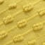 Yellow Bubble Textured Throw Pillow, 16"