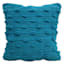 Blue Bubble Textured Throw Pillow, 16"