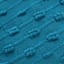 Blue Bubble Textured Throw Pillow, 16"