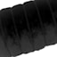 Crosby St. Black Channeled Fur Oblong Throw Pillow, 14x36