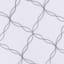 Ivory & Grey Blackout Grommet Curtain Panel, 84"
