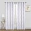 Ivory & Linen Blackout Grommet Curtain Panel, 84"