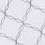 Ivory & Grey Blackout Grommet Curtain Panel, 95"