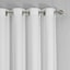 Sun Shield White Blackout Grommet Curtain Panel, 84"