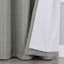Sun Shield Tattersol Green Blackout Grommet Curtain Panel, 84"