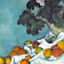 Glass Framed Still Life with Apples Print Wall Art, 31.5x26
