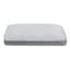 Grey Polyester Rectangle Pet Pillow, 26x35