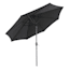 Black Crank & Tilt Round Patio Umbrella, 9'