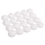 20-Pack White Unscented Overdip Floating Candles