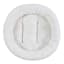 Crystal Pink Velvet & Microtec Donut Pet Bed, 18"