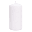 3-Pack White Unscented Overdip Pillar Candles, 5.6"