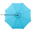 Turquoise Offset Round Patio Umbrella, 10'