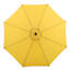 Yellow Crank & Tilt Round Patio Umbrella, 9'