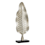 Metallic Leaf Decor with Base, 30"