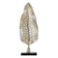 Metallic Leaf Decor with Base, 30"