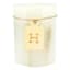 Honeybloom Wheat Embedded Unscented Pillar Candle, 3x4