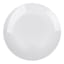 White Porcelain Coupe Dinner Plate, 10.5"