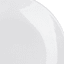 Super White Porcelain 8In Coupe Salad Plate
