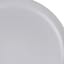 Set of 4 Stackable Ivory Dinner Plates, 10.5"