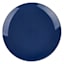 Set of 4 Dark Blue Reactive Glazed Stoneware Dinner Plates, 10.5"