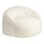 Tiny Dreamers Kids Laid Back Lounger, White