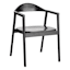Crosby St. Bishop Dining Chair, Black