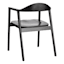 Crosby St. Bishop Dining Chair, Black