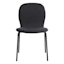 Preston Stackable Dining Chair, Charcoal Grey