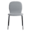 Preston Stackable Dining Chair, Light Grey