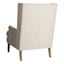 Honeybloom Asher Wing Accent Chair, Brown