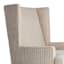 Honeybloom Asher Wing Accent Chair, Brown