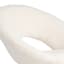 Felicity Faux Fur Accent Chair, Cream