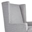 Providence Asher Greek Key Accent Chair, Grey