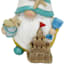 Beach Gnome Outdoor Garden Statue, 10"