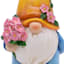 Yellow Gnome Outdoor Garden Statue, 6.1"